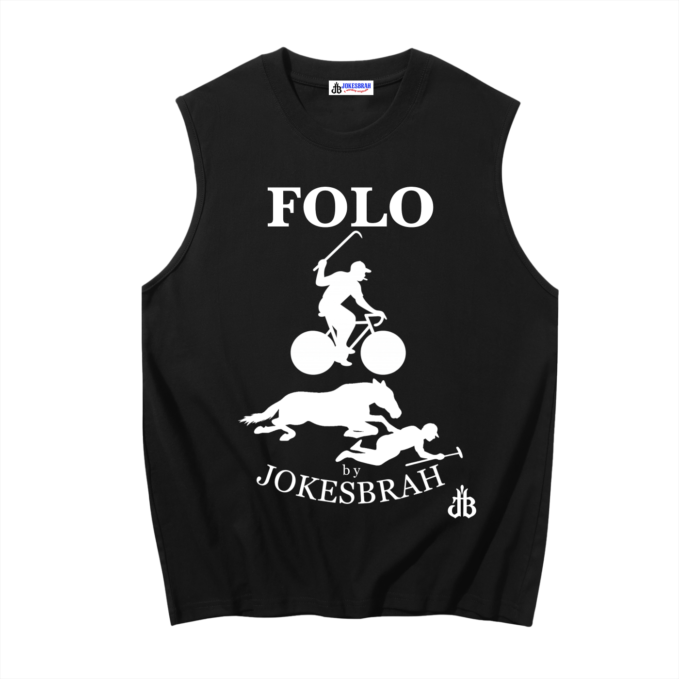 Folo rolled big vic curved text tank