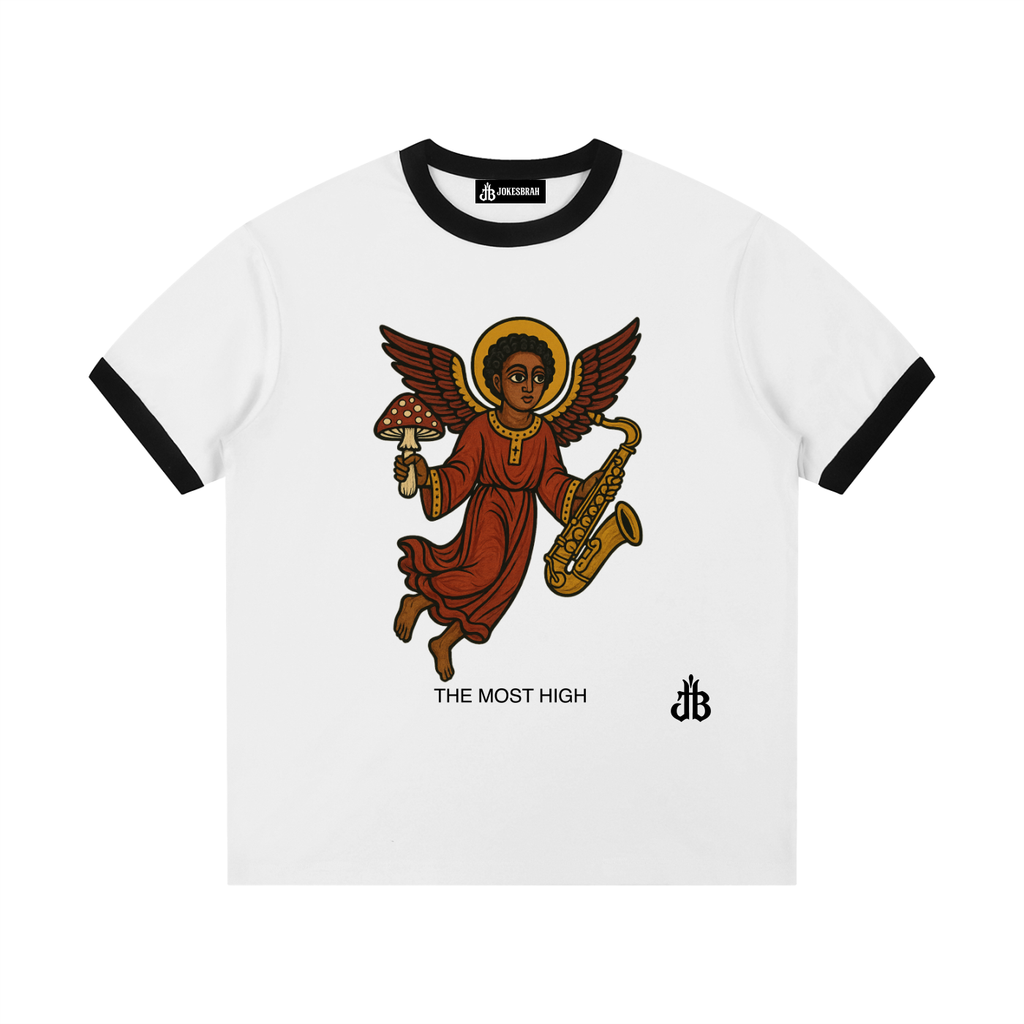 The most high ringer T shirt
