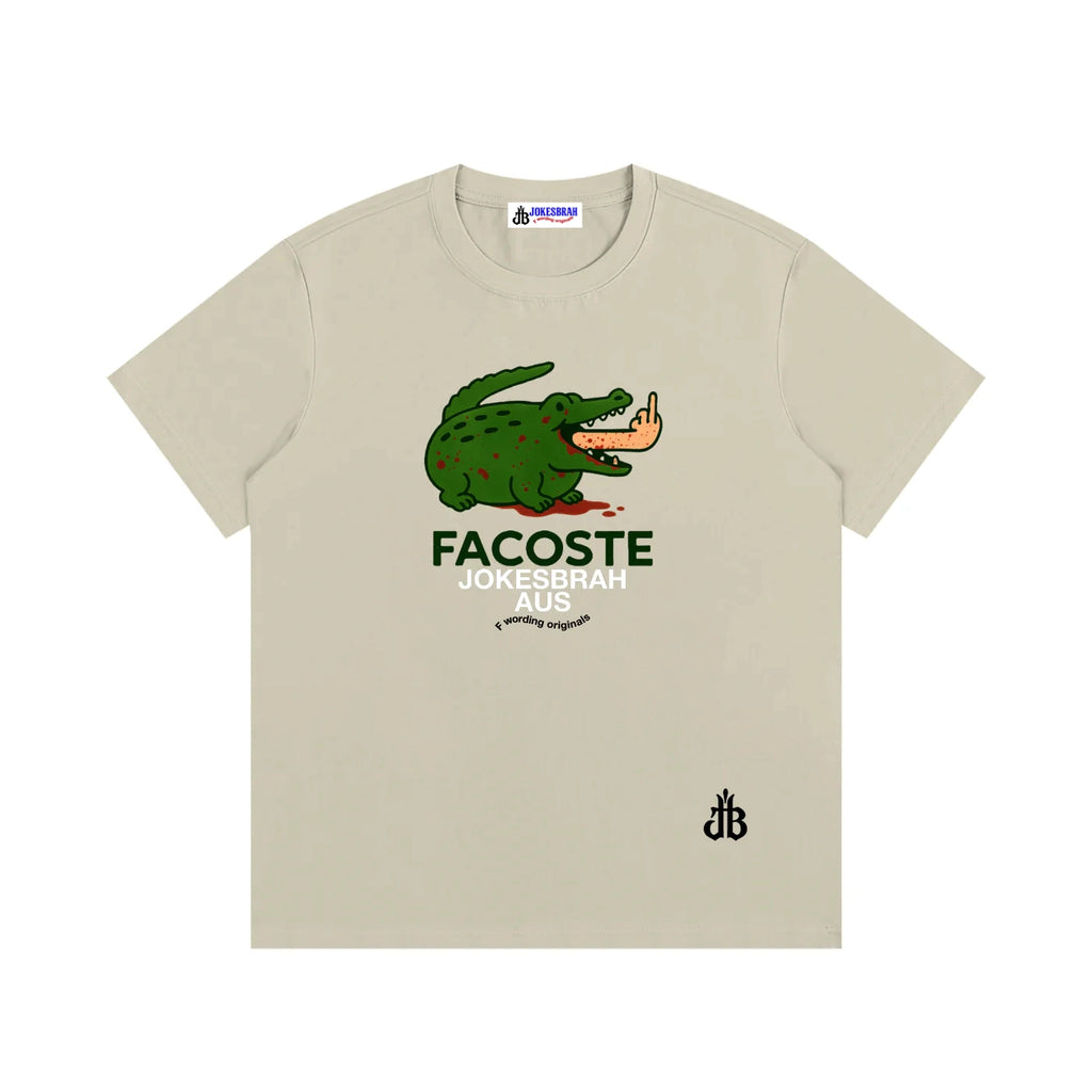 Facoste F off mid logo T shirt