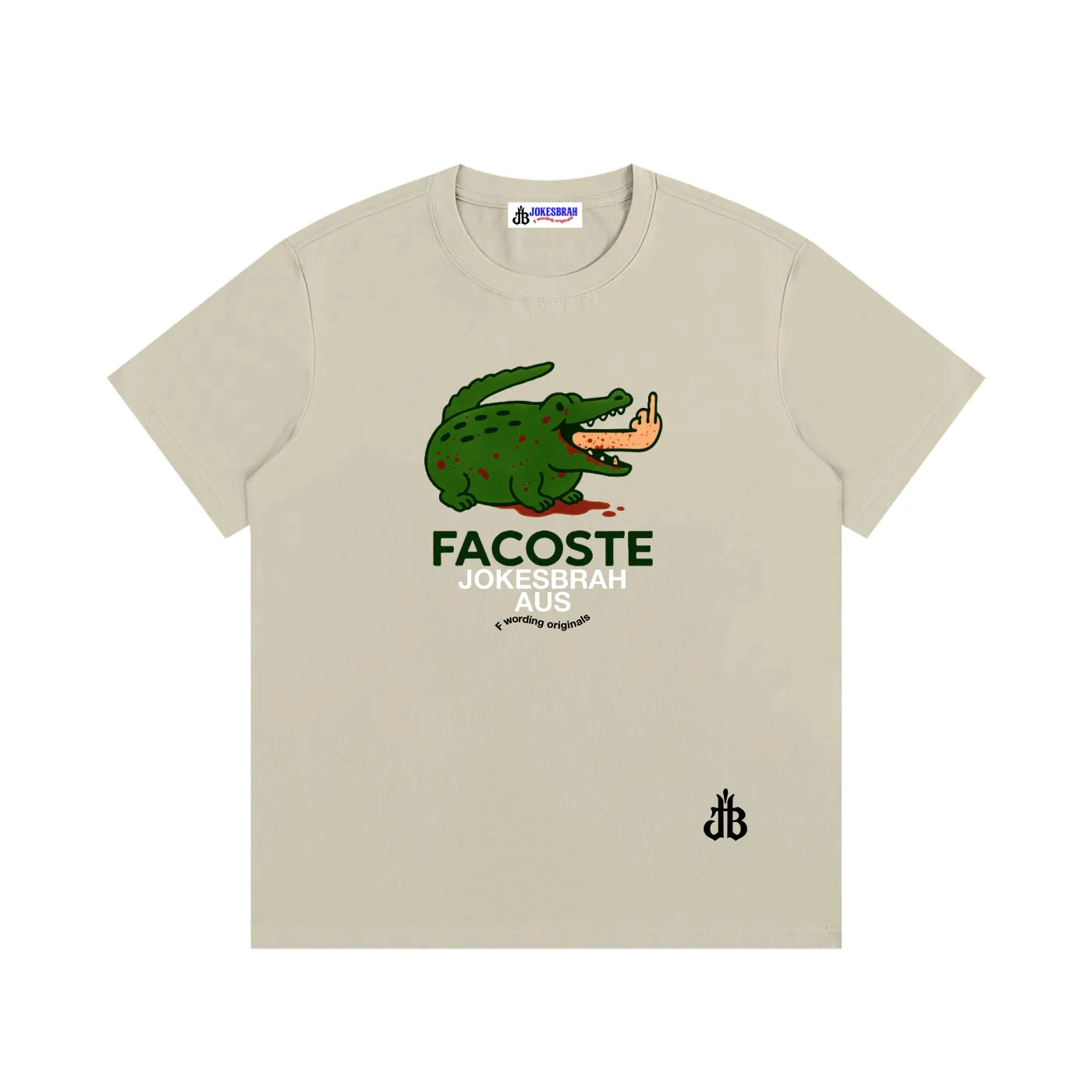Facoste F off mid logo T shirt