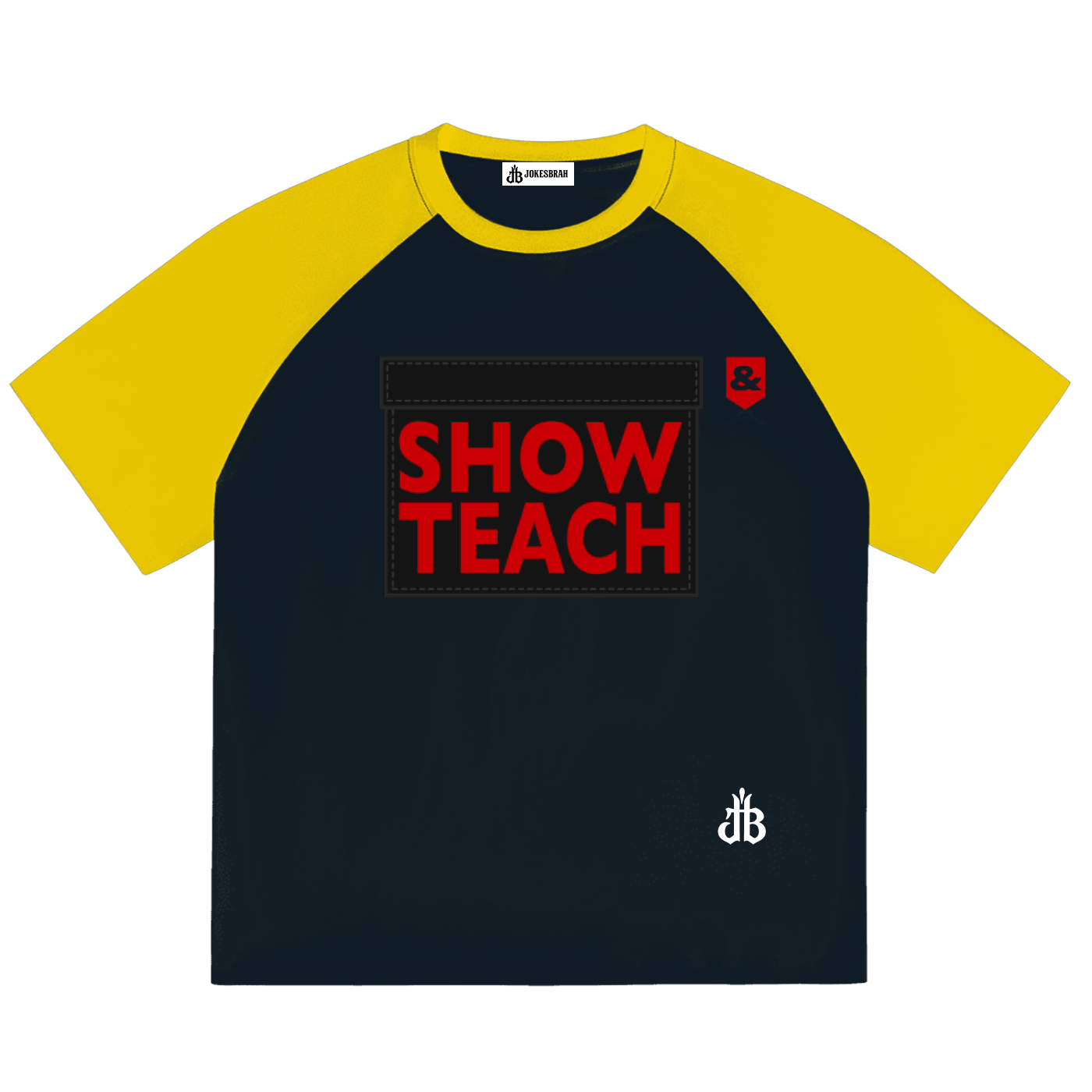 Show & teach raglan T shirt