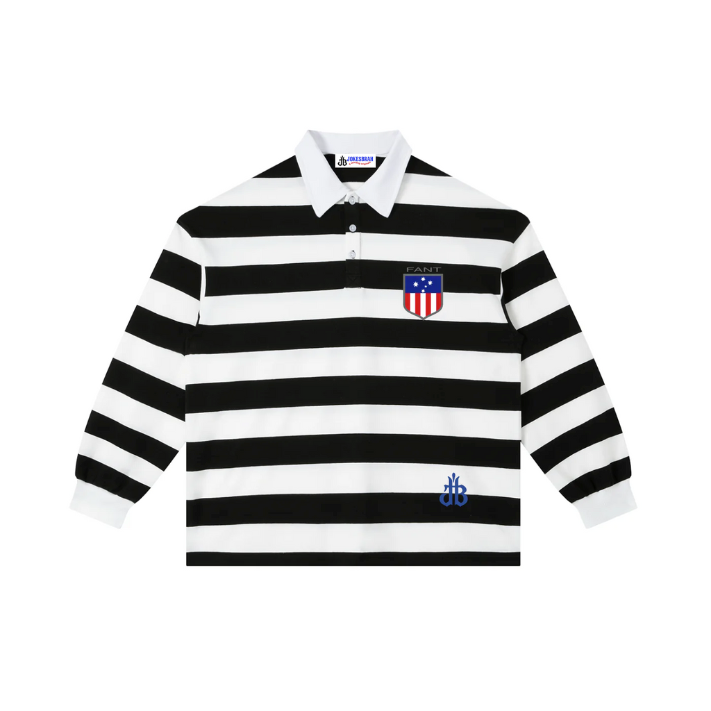Fant stripy rugby polo