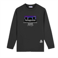 Fatagonia indoor outdoor text long sleeve T shirt
