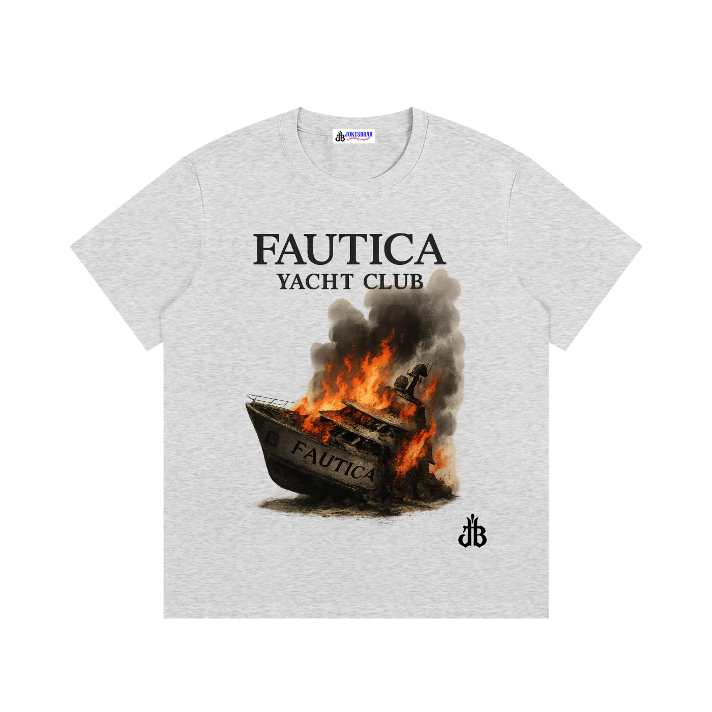 Fautica yacht club insurance job T shirt