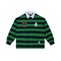 Folo coat of arms rugby polo stripy