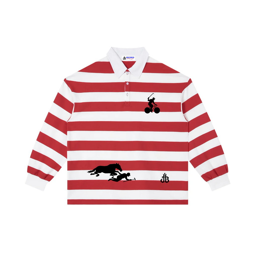Folo rolled vic polo stripy