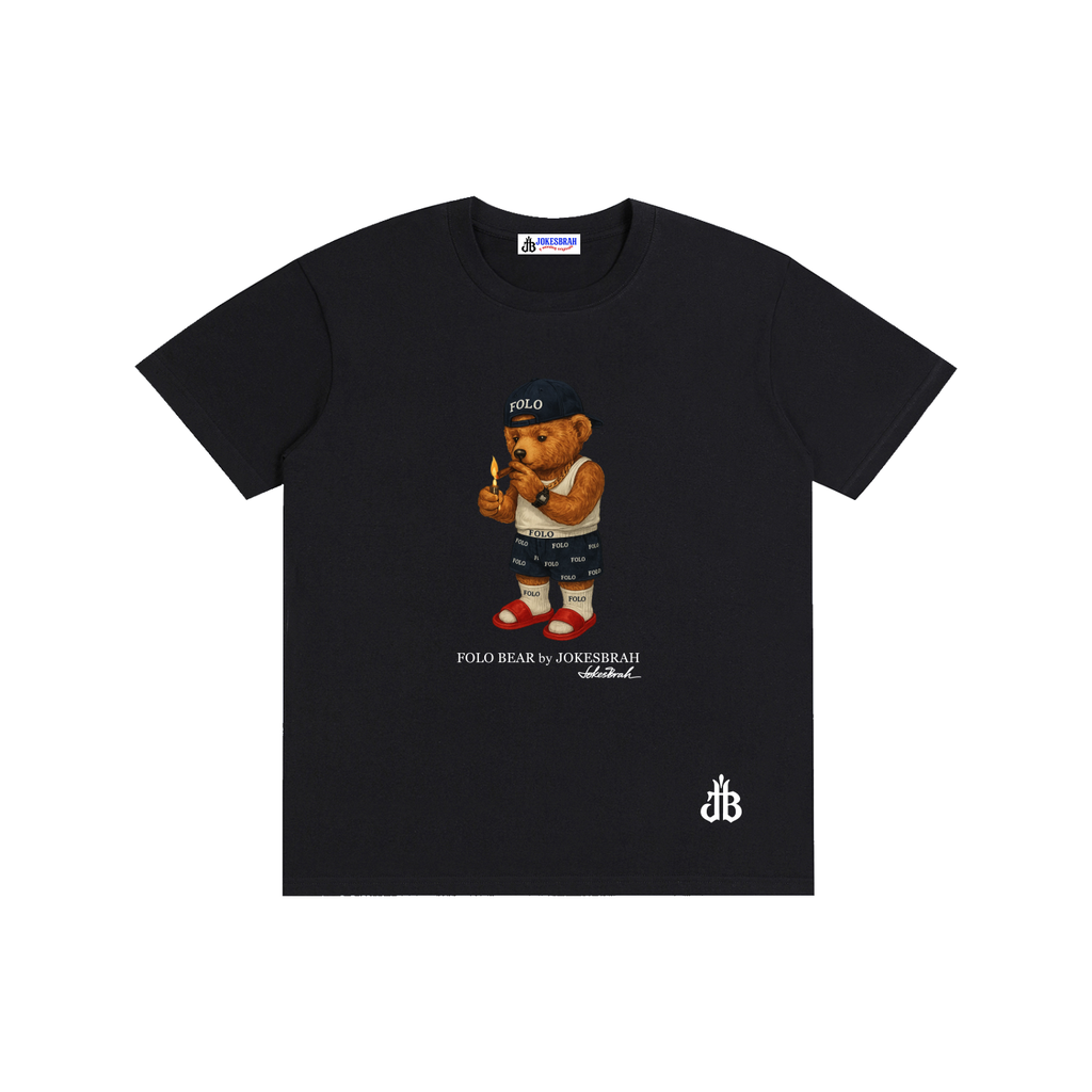 Folo bear sparking blunt T shirt