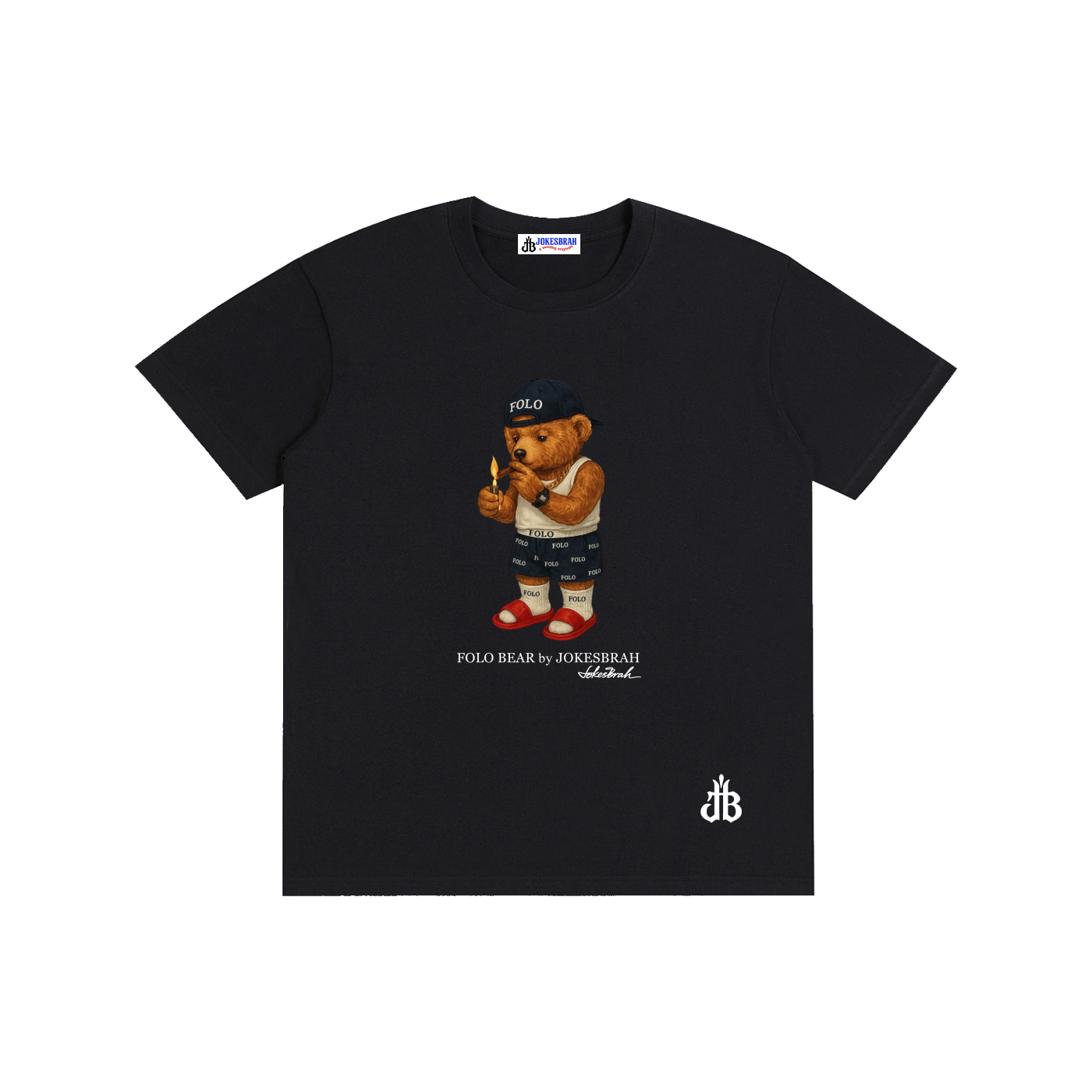 Folo bear sparking blunt T shirt