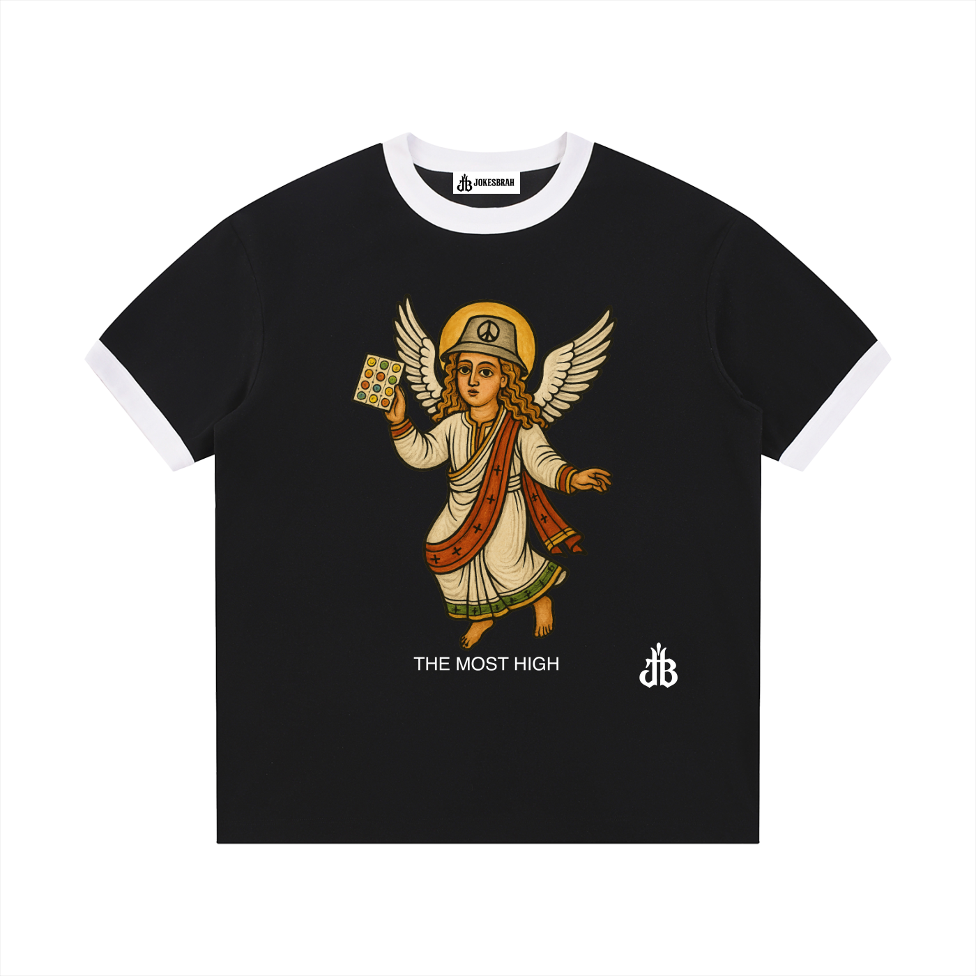 The most high ringer T shirt
