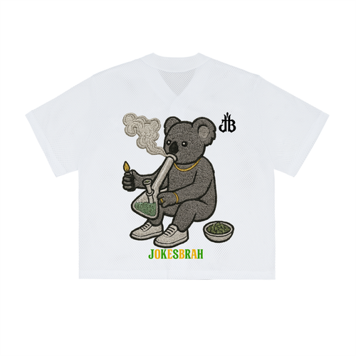 AUS koala bear baked printed embroidery short sleeves jersey T shirt